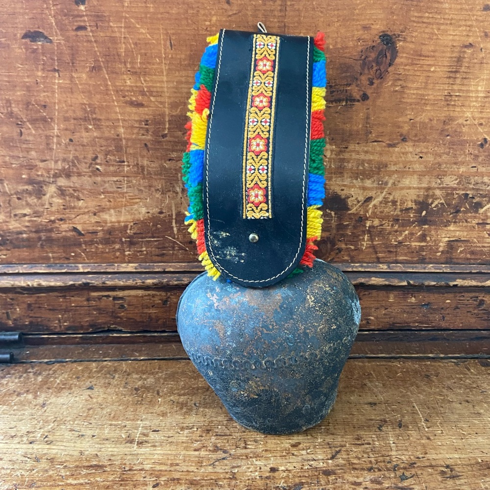 SOLD Vintage Swiss Cowbell